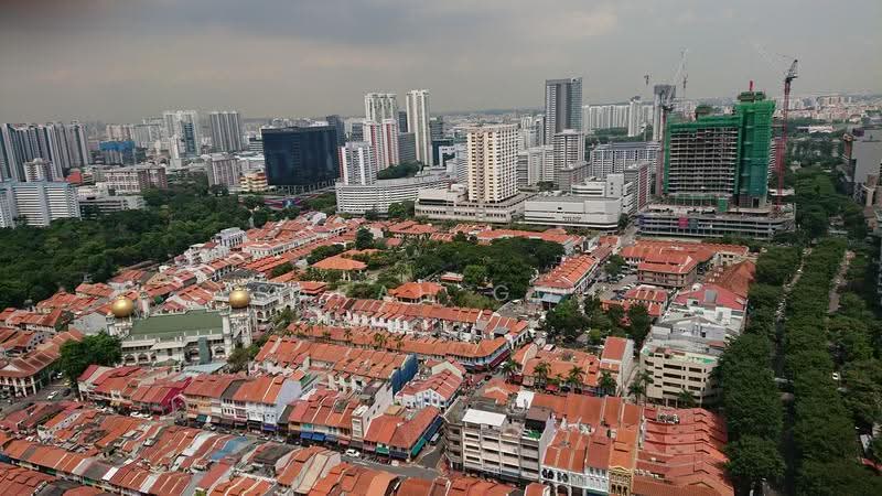 DUO Residences, 1 Fraser Street, Beach Road / Bugis / Rochor, 3 Bedrooms, 1,432 sqft, Apartment For Rent, by Sarah Goh, 20951070 - Ublocked view of Singapore heritage shop houses - PropertyGuru.com.sg
