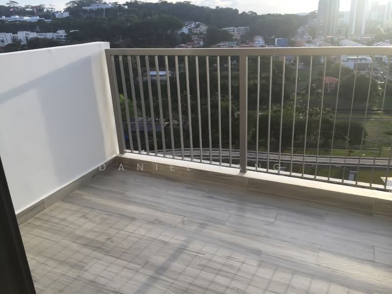 Hillion Residences, Jelebu Road, 1 Bedroom, 474 sqft, Condominium For Rent, by Daniel Kang, 20954207 - Spacious Balcony - PropertyGuru.com.sg