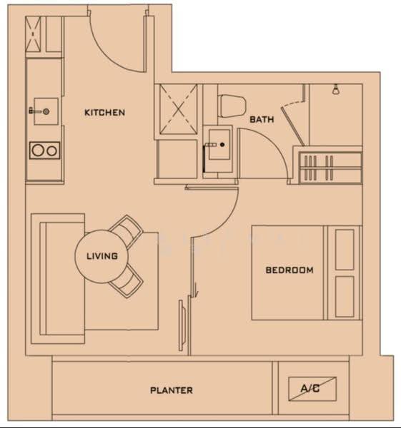 Skysuites @ Anson, 8 Enggor Street, Chinatown / Tanjong Pagar, 1 Bedroom, 398 sqft, Condominium For Rent, by Xie Ke ( 谢可), 20955563 - PropertyGuru.com.sg