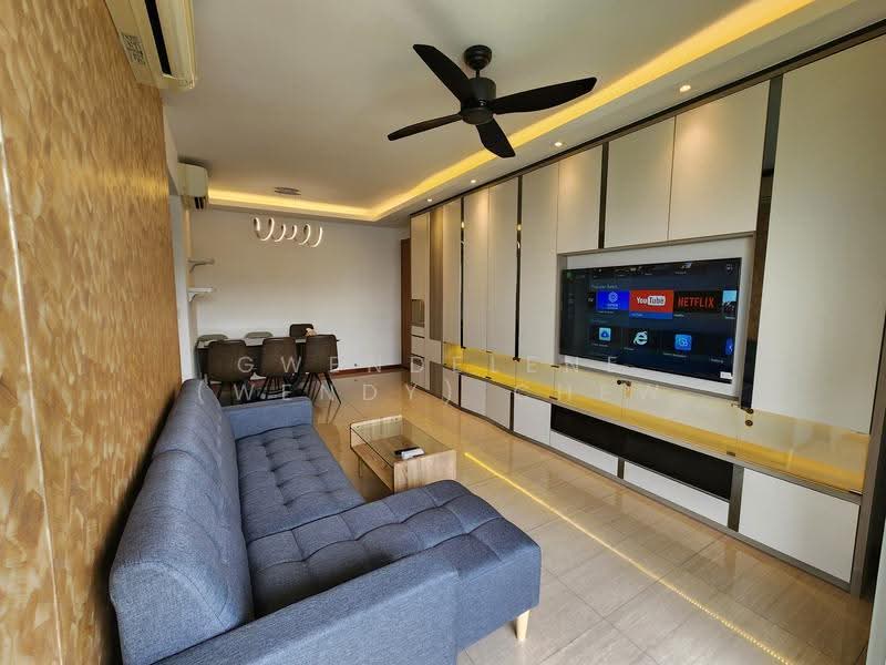 FLO Residence, 1 Punggol Field Walk, Hougang / Punggol / Sengkang, 3 Bedrooms, 1,012 sqft, Condominium For Rent, by Gwendelene (Wendy) Chew, 20961177 - Living Room - PropertyGuru.com.sg