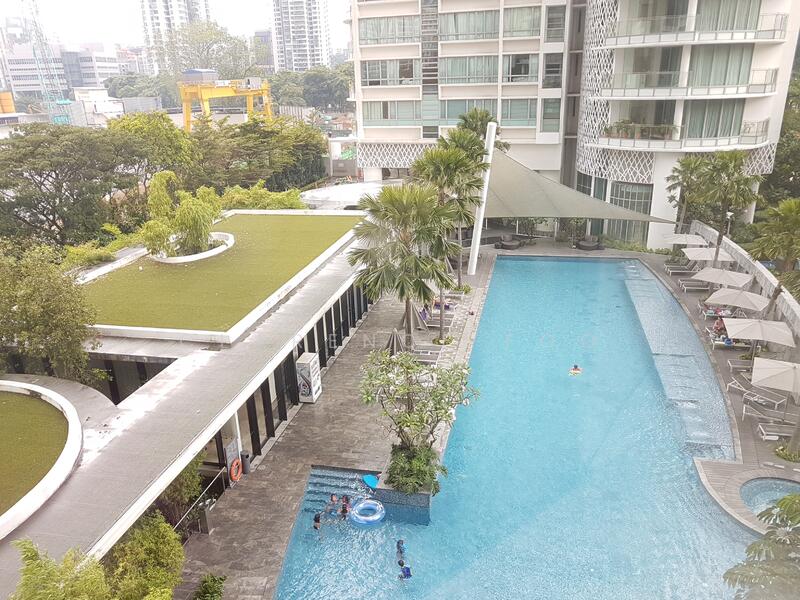 Greenery and Pool View