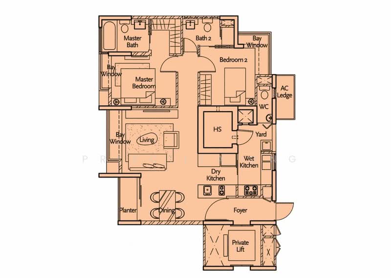 For Rent One Tree Hill Residence