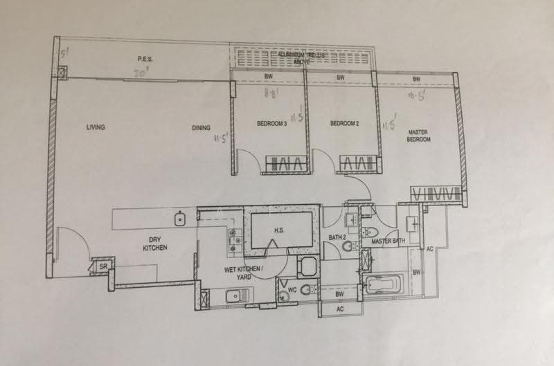 ClementiWoods Condominium, 88 West Coast Road, Buona Vista / West Coast / Clementi New Town, 3 Bedrooms, 1,420 sqft, Condominium For Rent, by Grace Tan 陈丽玲, 20981789 - PropertyGuru.com.sg