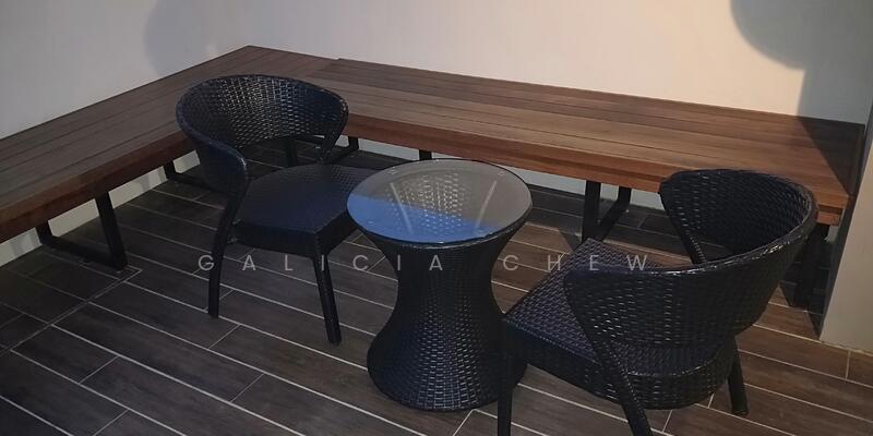 Renovated Comfy Lounge Chairs and Bench Area