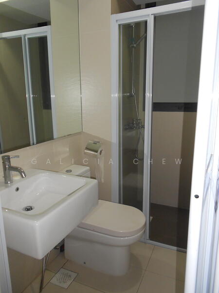 Common Bathroom with Standing Shower Facility