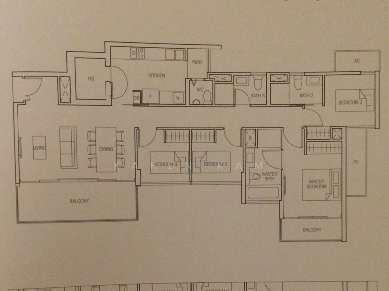 Bartley Residences, 1 Lorong How Sun, 4 Bedrooms, 1,378 sqft, Apartment For Rent, by Karen Kam, 20993319 - PropertyGuru.com.sg