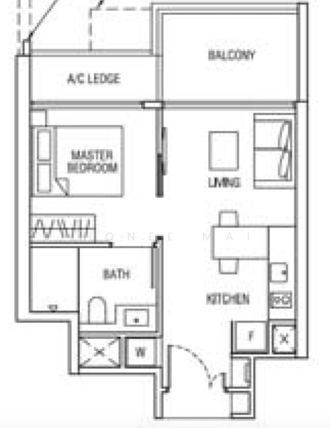 Alex Residences, 28 Alexandra View, 1 Bedroom, 474 sqft, Apartment For Rent, by Lionel Mai, 20996039 - PropertyGuru.com.sg