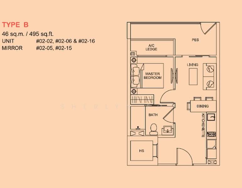 Novena Regency, 275 Thomson Road, 1 Bedroom, 495 sqft, Apartment For Rent, by Sherlyn Foo, 20997618 - PropertyGuru.com.sg