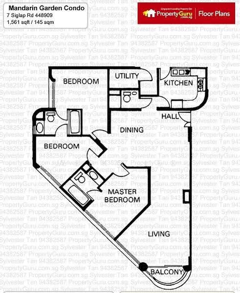 Mandarin Gardens, 1 Siglap Road, East Coast / Marine Parade, 3 Bedrooms, 1,529 sqft, Condominium For Rent, by Weeko Lee, 20998051 - PropertyGuru.com.sg
