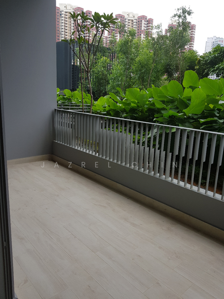 Large balcony