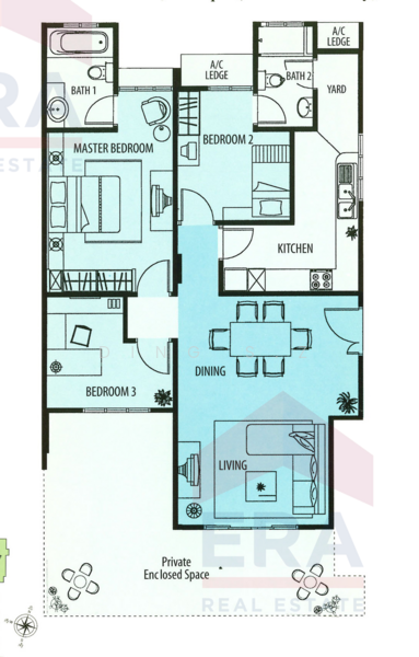 Sunny Palms, 65 Lorong G Telok Kurau, 3 Bedrooms, 1,367 sqft, Condominium For Rent, by Ding S.Z, 21002306 - PropertyGuru.com.sg
