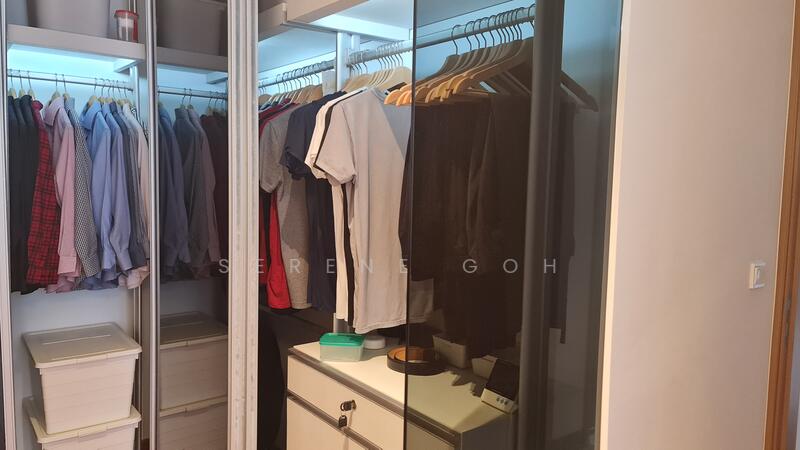 Master wardrobe area