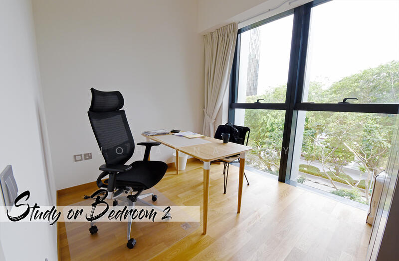 DUO Residences, 1 Fraser Street, 2 Bedrooms, 840 sqft, Apartment For Rent, by Johanna Tay, 21015364 - Study/ Bedroom 2 (comes with build in wardrobe) - PropertyGuru.com.sg