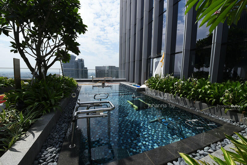 DUO Residences, 1 Fraser Street, 2 Bedrooms, 840 sqft, Apartment For Rent, by Johanna Tay, 21015364 - Aqua gymnasium - PropertyGuru.com.sg