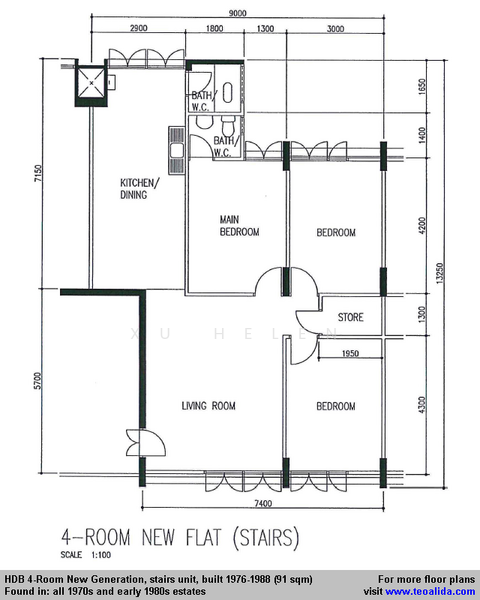 373 Clementi Avenue 4, 373 Clementi Avenue 4, 3 Bedrooms, 990 sqft, HDB Flat For Rent, by Xu Helen, 21023835 - PropertyGuru.com.sg