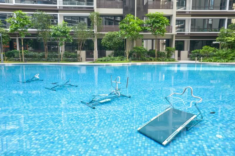 D'Nest, Pasir Ris Grove, 1 Bedroom, 484 sqft, Condominium For Rent, by Mei-Ci Lui, 21029912 - Aqua Gym - PropertyGuru.com.sg