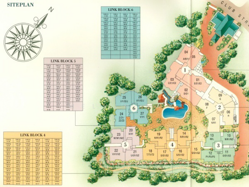 Emerald Garden, 33 Club Street, 2 Bedrooms, 1001 sqft, Condos