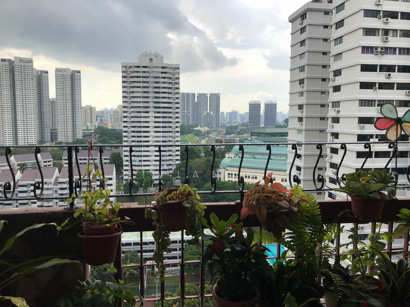 High floor. Paranoiac view.