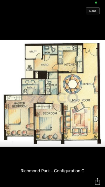 Richmond Park, 3 Bideford Road, 2 Bedrooms, 1,259 sqft, Condominium For Rent, by Lewis Huang, 21045445 - PropertyGuru.com.sg