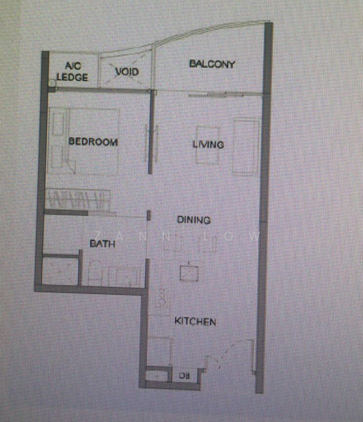 Sims Urban Oasis, Sims Drive, 1 Bedroom, 441 sqft, Condominium For Rent, by Zann Low, 21052628 - PropertyGuru.com.sg