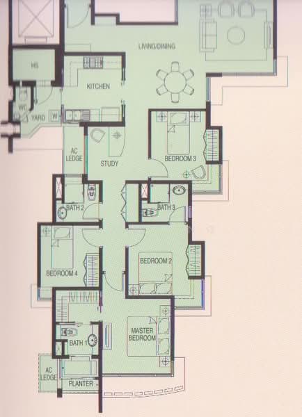 Savannah Condopark, 57 Simei Rise, 4 Bedrooms, 1,454 sqft, Condominium For Rent, by Jimmy Ng, 21057702 - PropertyGuru.com.sg