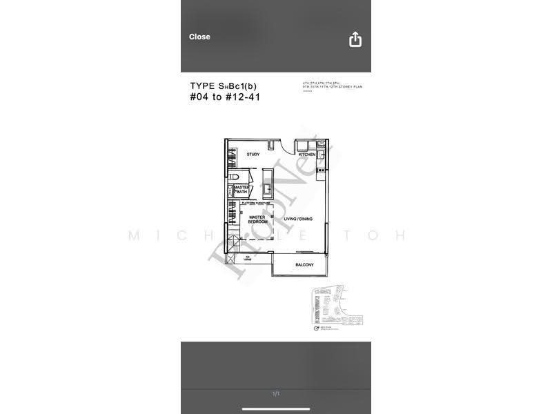 Watertown, 65 Punggol Central, Hougang / Punggol / Sengkang, 1 Bedroom, 624 sqft, Condominium For Rent, by Michelle Toh, 21064453 - PropertyGuru.com.sg
