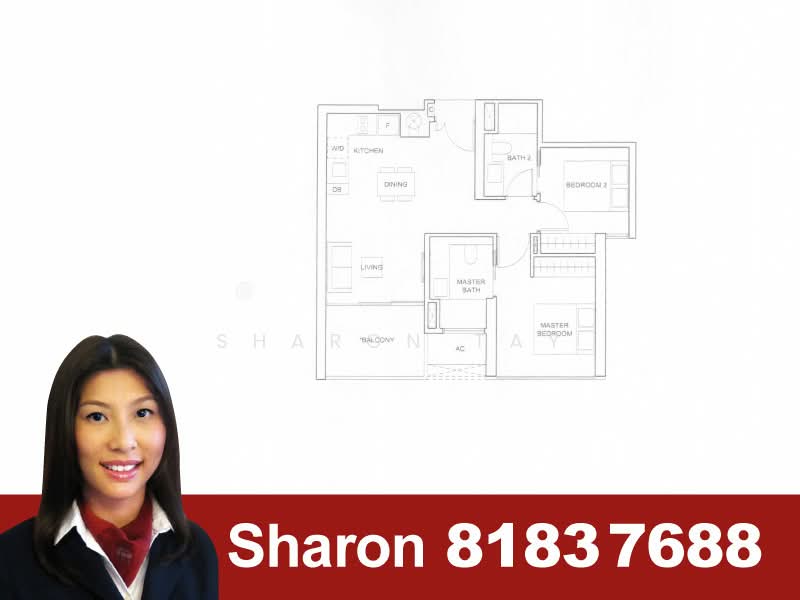 Commonwealth Towers, 230 Commonwealth Avenue, 2 Bedrooms, 700 sqft, Condominium For Rent, by Sharon Tay, 21082794 - PropertyGuru.com.sg