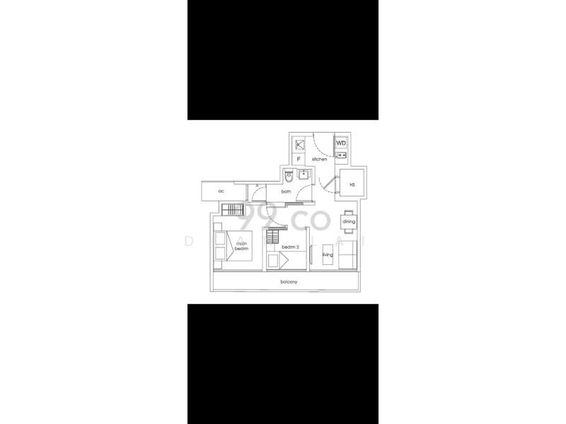Primedge @ Geylang, 45 Lorong 34 Geylang, 2 Bedrooms, 474 sqft, Condominium For Rent, by Dean Lai, 21084750 - PropertyGuru.com.sg