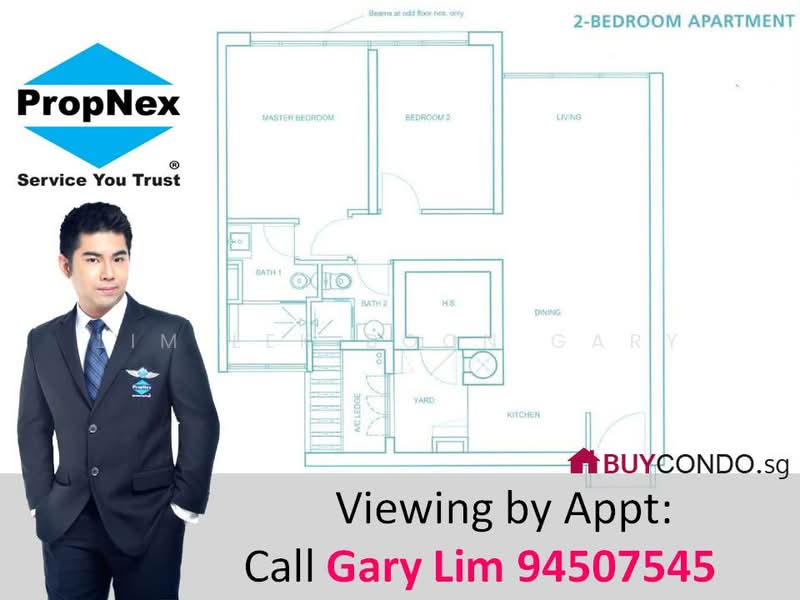 Icon, 10 Gopeng Street, 2 Bedrooms, 936 sqft, Apartment For Rent, by Lim Lek Boon Gary, 21115929 - PropertyGuru.com.sg