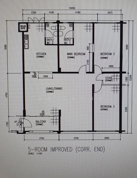 114 Depot Road, 114 Depot Road, 3 Bedrooms, 1,259 sqft, HDB Flat For Rent, by Tan Chong, 21116215 - PropertyGuru.com.sg