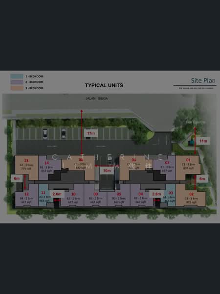 Singa Hills, 33 Jalan Singa, 2 Bedrooms, 667 sqft, Apartment For Rent, by Catherine Lim, 21128746 - PropertyGuru.com.sg