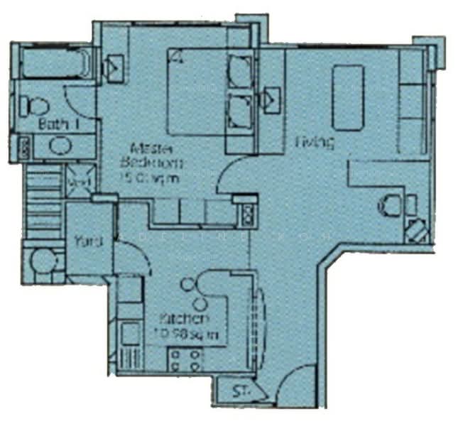 Estella Gardens, 21 - 27 Flora Road, 1 Bedroom, 657 sqft, Condominium For Rent, by Adeline Koh, 21130456 - PropertyGuru.com.sg