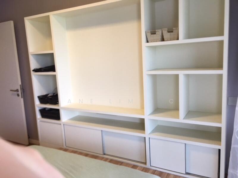 Common Room TV Console & Book shelf