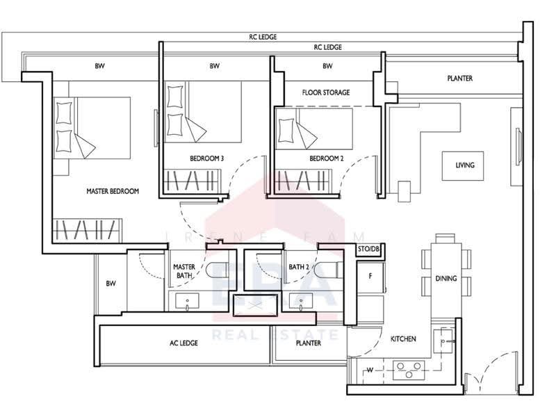 D'Nest, 137 Pasir Ris Grove, Pasir Ris / Tampines, 3 Bedrooms, 936 sqft, Condominium For Rent, by Irene Fam, 21159207 - PropertyGuru.com.sg