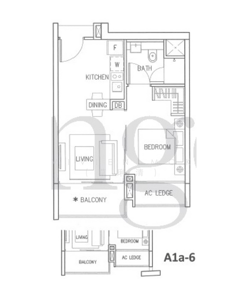 Eight Riversuites, 2 Whampoa East, 1 Bedroom, 442 sqft, Condominium For Rent, by Vivien Mok (莫琍清), 21159349 - PropertyGuru.com.sg