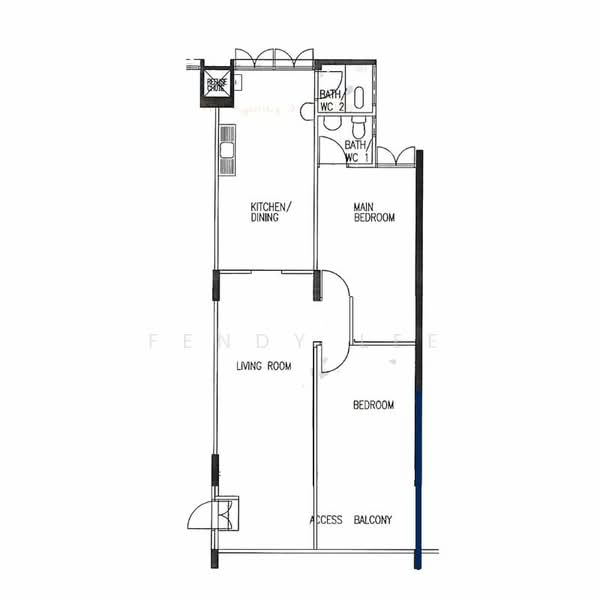 119 Ang Mo Kio Avenue 3, 119 Ang Mo Kio Avenue 3, 2 Bedrooms, 900 sqft, HDB Flat For Rent, by Fendy Lee, 21173968 - PropertyGuru.com.sg