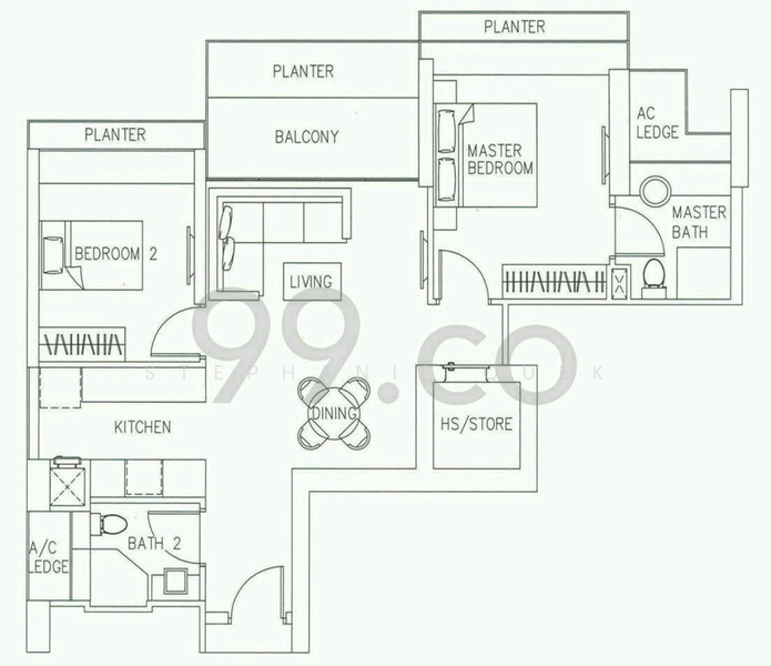 Ascentia Sky, 1 Alexandra View, 3 Bedrooms, 1,475 sqft, Apartment For Rent, by Stephanie Quek, 21181264 - PropertyGuru.com.sg