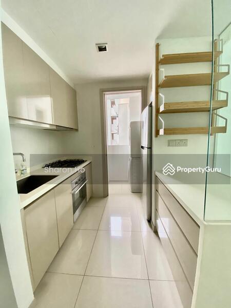 kitchen with yard