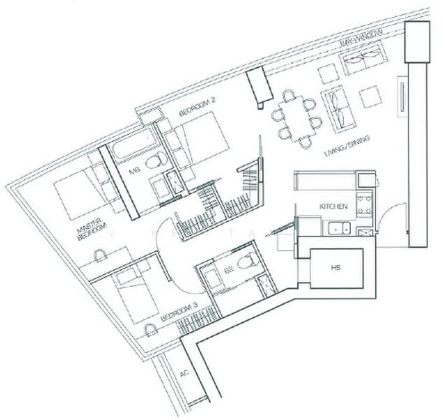 The Sail @ Marina Bay, 2 Marina Boulevard, 2 Bedrooms, 1,184 sqft, Apartment For Rent, by Ken Tan, 21191290 - PropertyGuru.com.sg