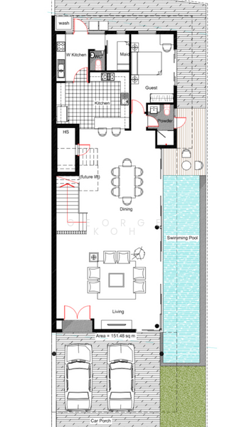 For Rent New Condition Semi-Detached at Jalan Kelulut
