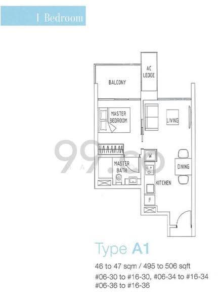 The Lakefront Residences, 48 Lakeside Drive, Boon Lay / Jurong / Tuas, 1 Bedroom, 485 sqft, Condominium For Rent, by May Loh, 21224056 - PropertyGuru.com.sg