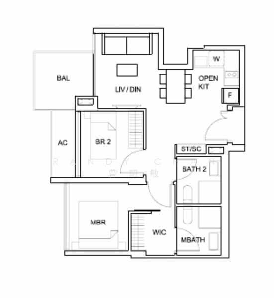 Sky Vue, 1 Bishan Street 15, 2 Bedrooms, 678 sqft, Condominium For Rent, by Randy Chan 曾昭敏, 21254133 - PropertyGuru.com.sg