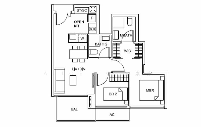 Sky Vue, 3 Bishan Street 15, Ang Mo Kio / Bishan / Thomson, 2 Bedrooms, 678 sqft, Condominium For Rent, by Alice Ng 黄素芳, 21256315 - PropertyGuru.com.sg