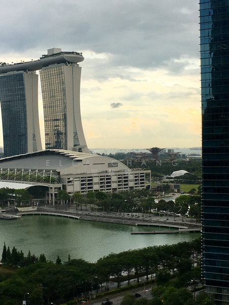 views from unit -unblocked MBS & Gardens by the Bay