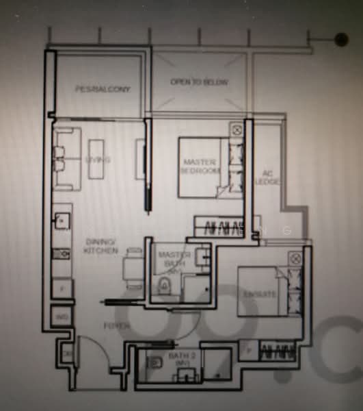 Sophia Hills, 9 Mount Sophia, 2 Bedrooms, 710 sqft, Condominium For Rent, by Angela Peng, 21265520 - PropertyGuru.com.sg