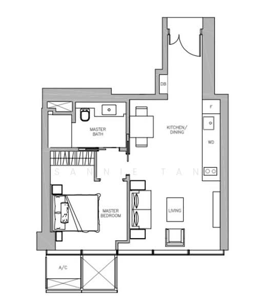 Wallich Residence, 3 Wallich Street, 1 Bedroom, 614 sqft, Condominium For Rent, by Sannie Tan, 21270466 - PropertyGuru.com.sg