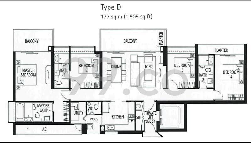 Tribeca by the Waterfront, 60 Kim Seng Road, Orchard / River Valley, 4 Bedrooms, 1,905 sqft, Condominium For Rent, by Shirlayne Lim, 21277623 - PropertyGuru.com.sg