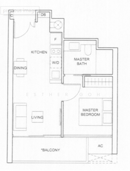 Commonwealth Towers, 230 Commonwealth Avenue, 1 Bedroom, 441 sqft, Condominium For Rent, by Esther Goh, 21286749 - PropertyGuru.com.sg