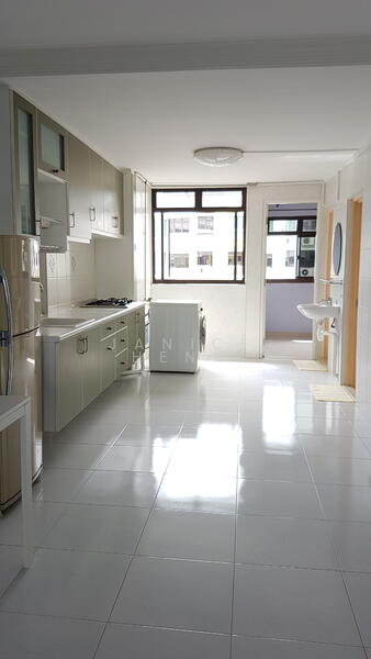 Open concept kitchen