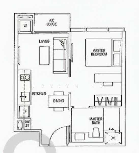 Sims Urban Oasis, Sims Drive, 1 Bedroom, 409 sqft, Condominium For Rent, by Joylyn Ho, 21314610 - PropertyGuru.com.sg